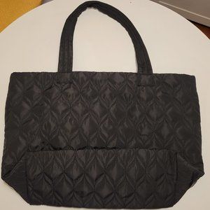 Fabretics gym tote bag black padded Large